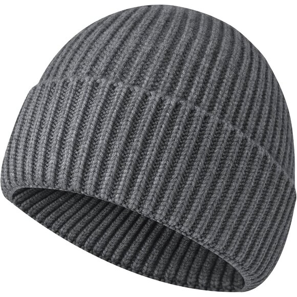 Fashionable Fisherman Beanie - Cozy Unisex Knit Hat for Every Winter Occasion - Picture 7 of 7